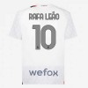 Maillot de Supporter AC Milan Rafael Leao 10 Extérieur 2023-24 Pour Homme